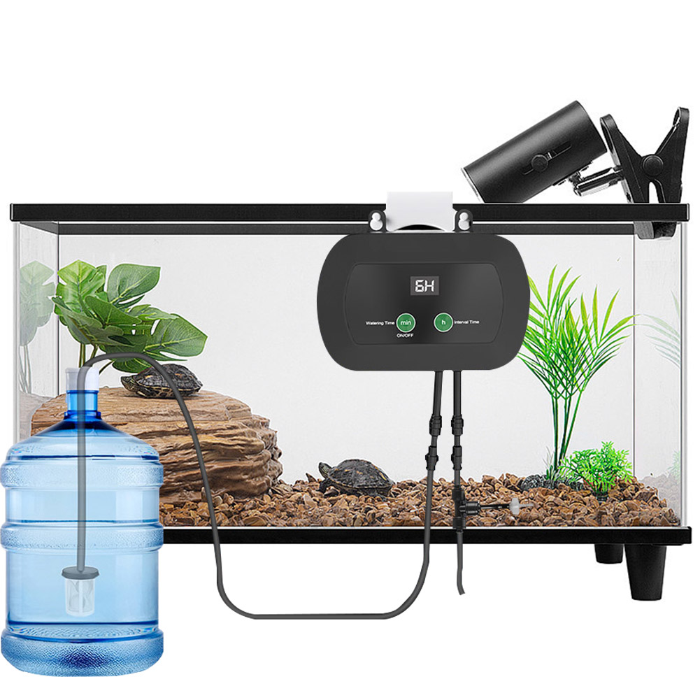 Automatic Reptile Mist Sprinkl - Terrarium Fogger Ultrasonic ulasan dan harga