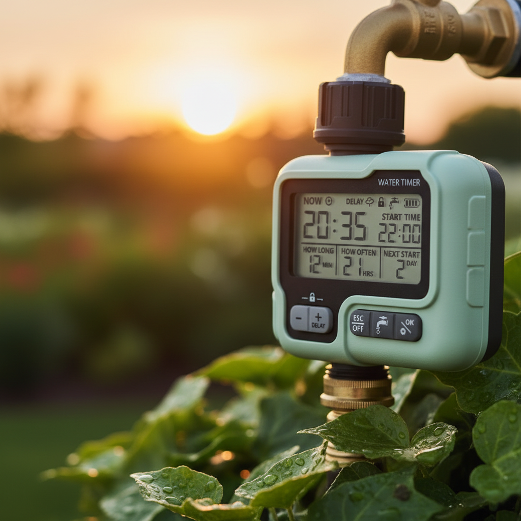 Watering System Dual Outlets A - Timer Dual Outlet ulasan dan harga