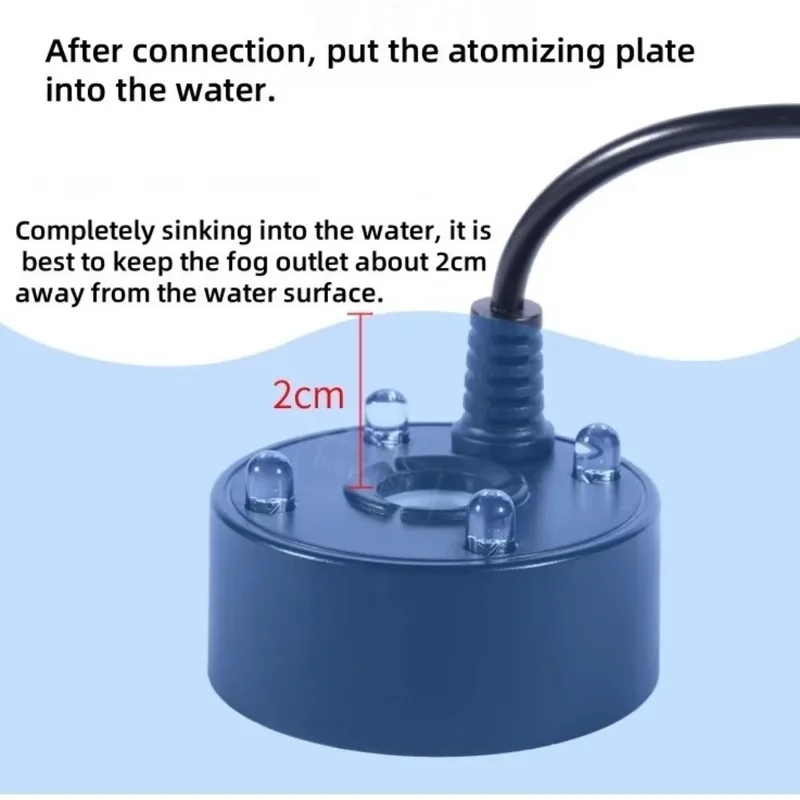 1PC 5V USB Ultrasonic Mist Mak - Terrarium Fogger Ultrasonic ulasan dan harga