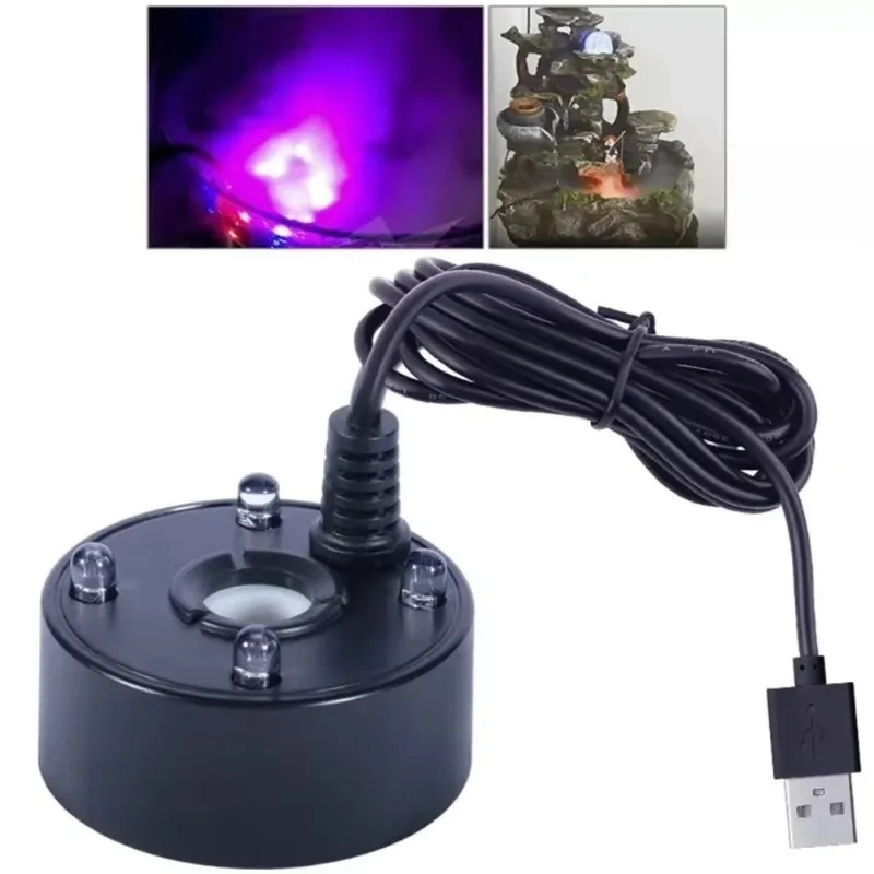 1PC 5V USB Ultrasonic Mist Mak - Terrarium Fogger Ultrasonic ulasan dan harga