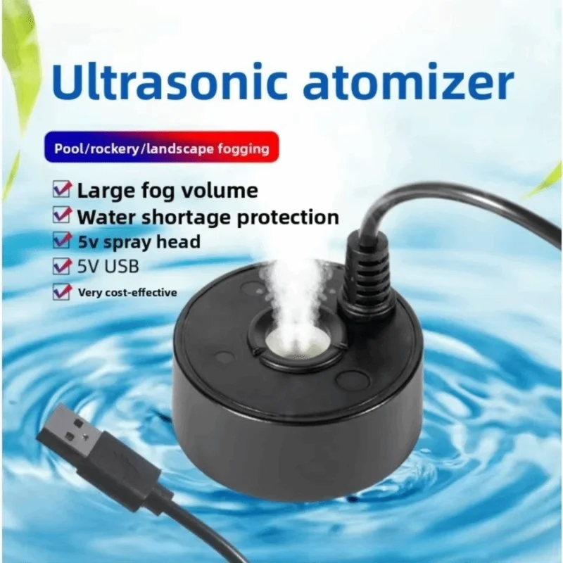 1PC 5V USB Ultrasonic Mist Mak - Terrarium Fogger Ultrasonic ulasan dan harga