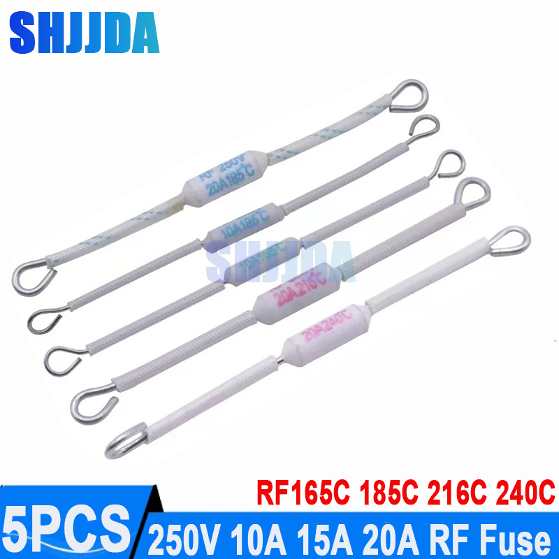 5Pcs Ceramic Thermal Fuse 250V - Ceramic Heat Emitter ulasan dan harga