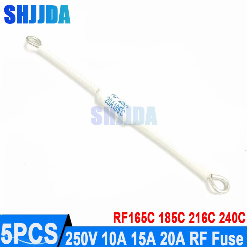 5Pcs Ceramic Thermal Fuse 250V - Ceramic Heat Emitter ulasan dan harga