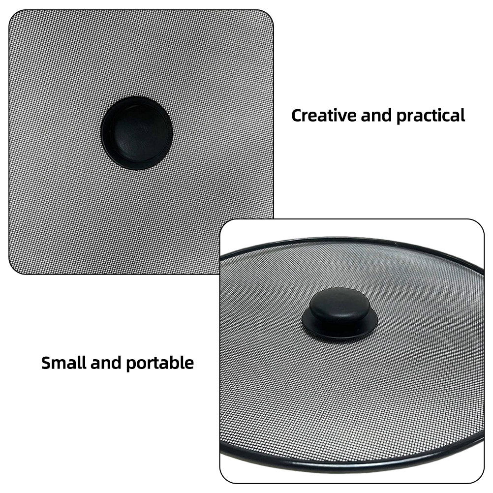 2Pcs Stainless Steel Splatter  - Screen Top Mesh ulasan dan harga