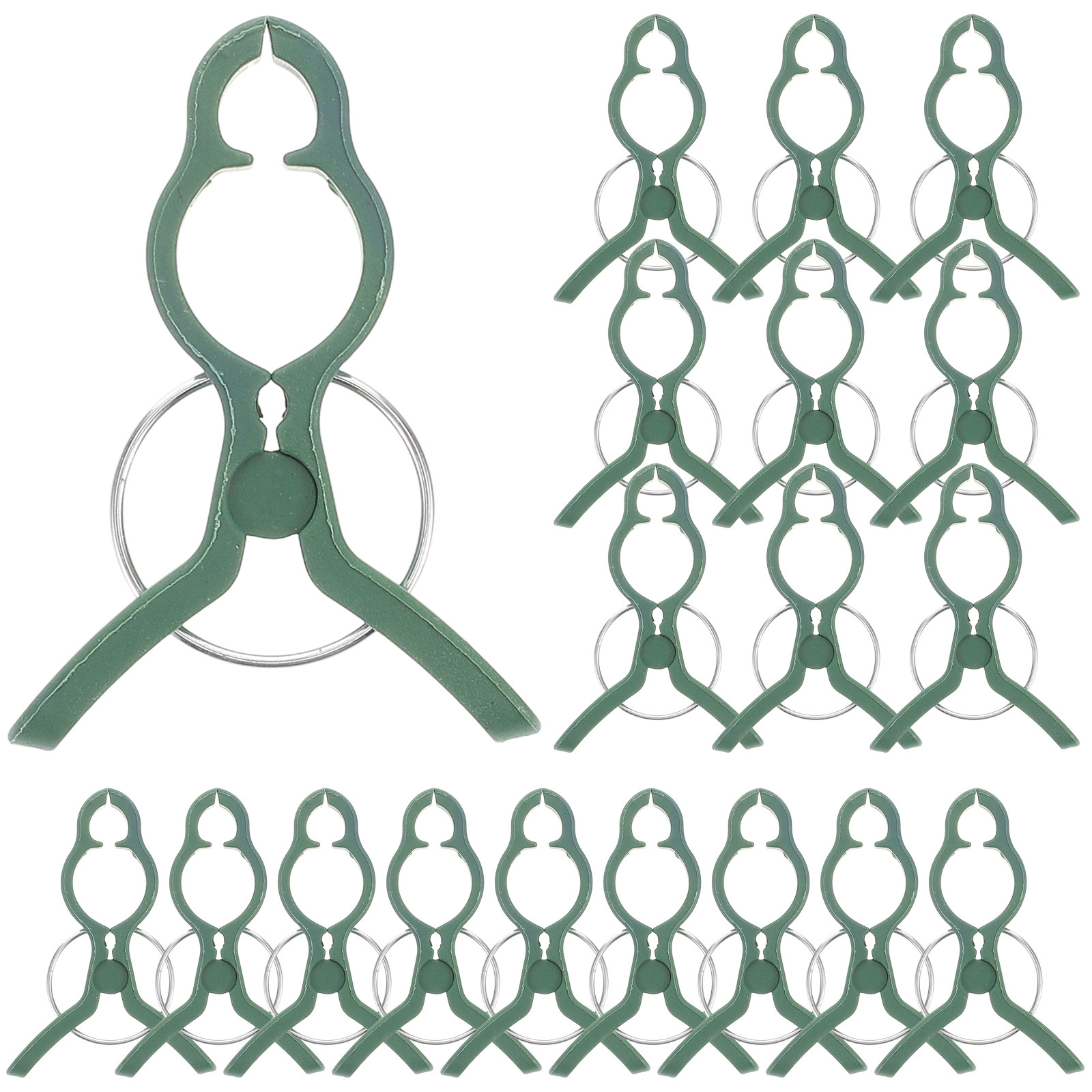 50Pcs Plant Support Clamp Plas - Vine Climbing Plastic ulasan dan harga