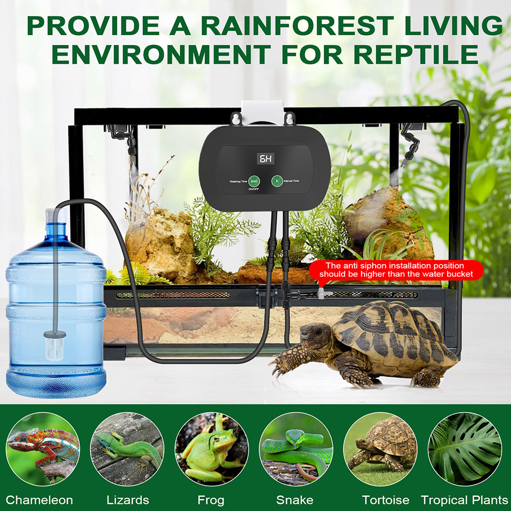 Intelligent Spray System Mist  - Terrarium Fogger Ultrasonic ulasan dan harga