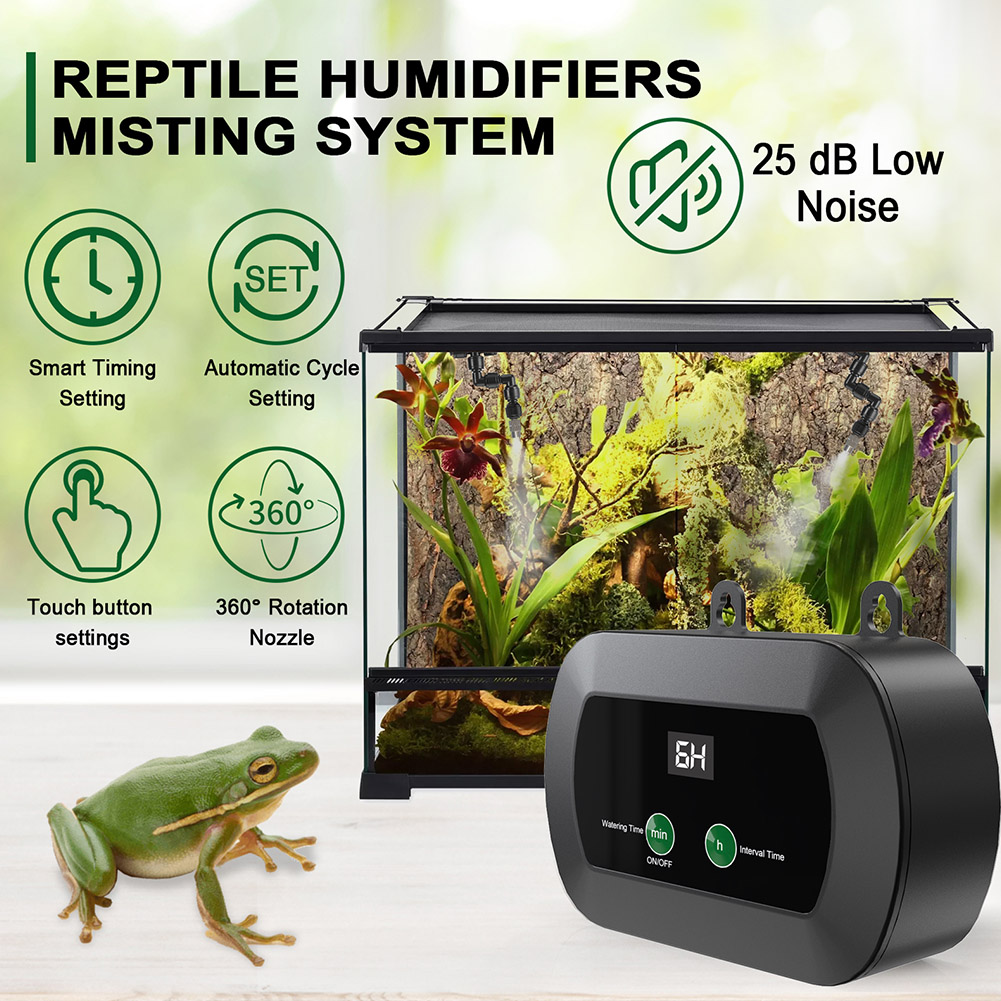 Intelligent Spray System Mist  - Terrarium Fogger Ultrasonic ulasan dan harga