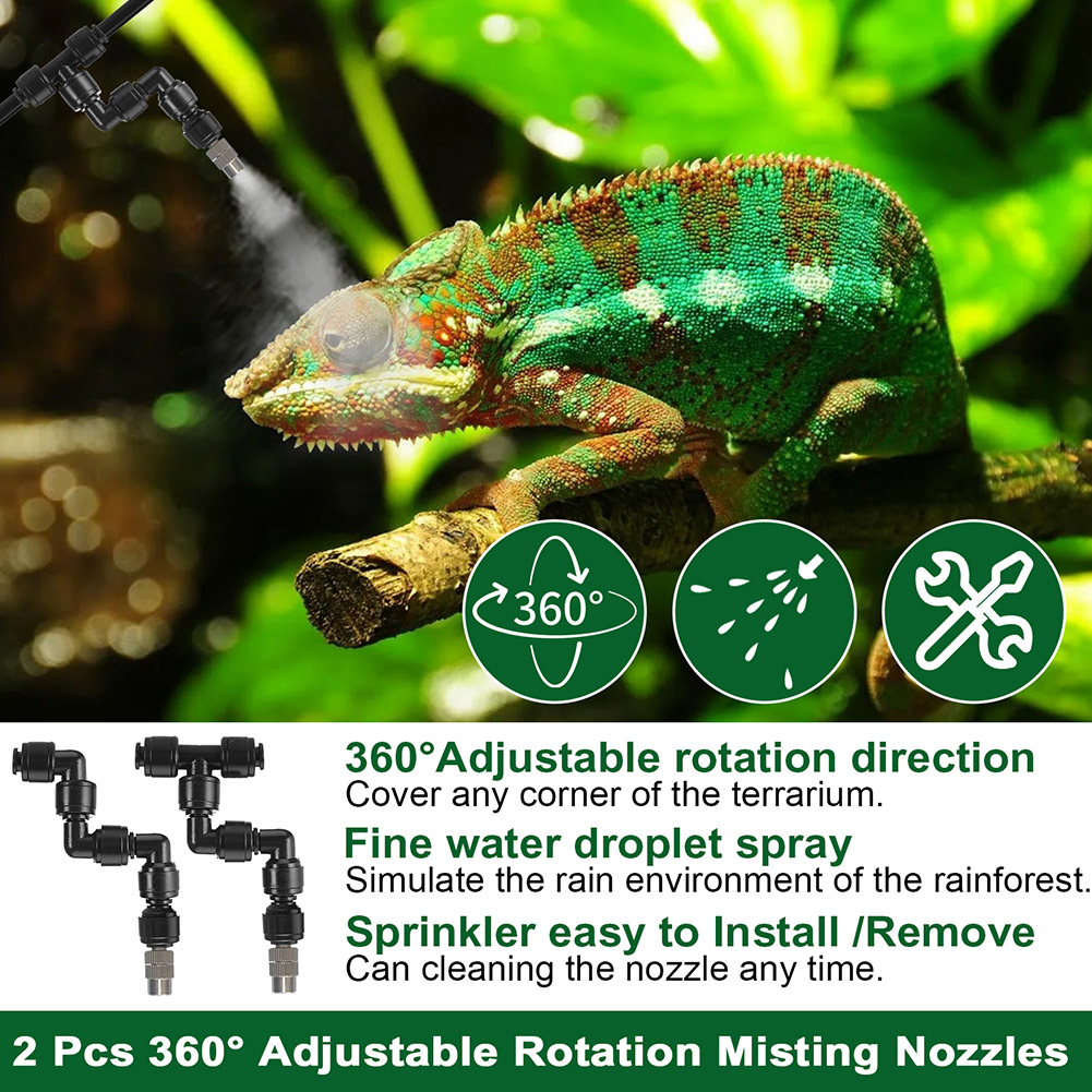 Intelligent Spray System Mist  - Terrarium Fogger Ultrasonic ulasan dan harga