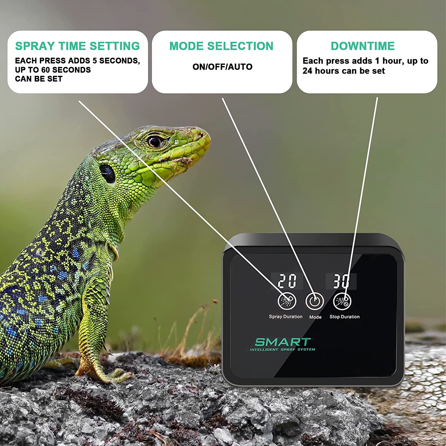 Intelligent Fogger Terrariums  - Terrarium Fogger Ultrasonic ulasan dan harga