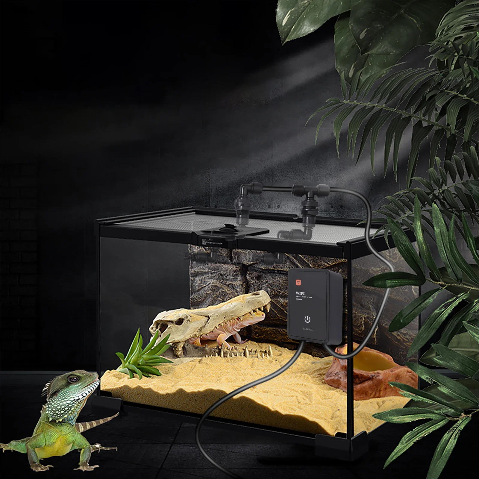 Intelligent Reptile Fogger Ter - Terrarium Fogger Ultrasonic ulasan dan harga