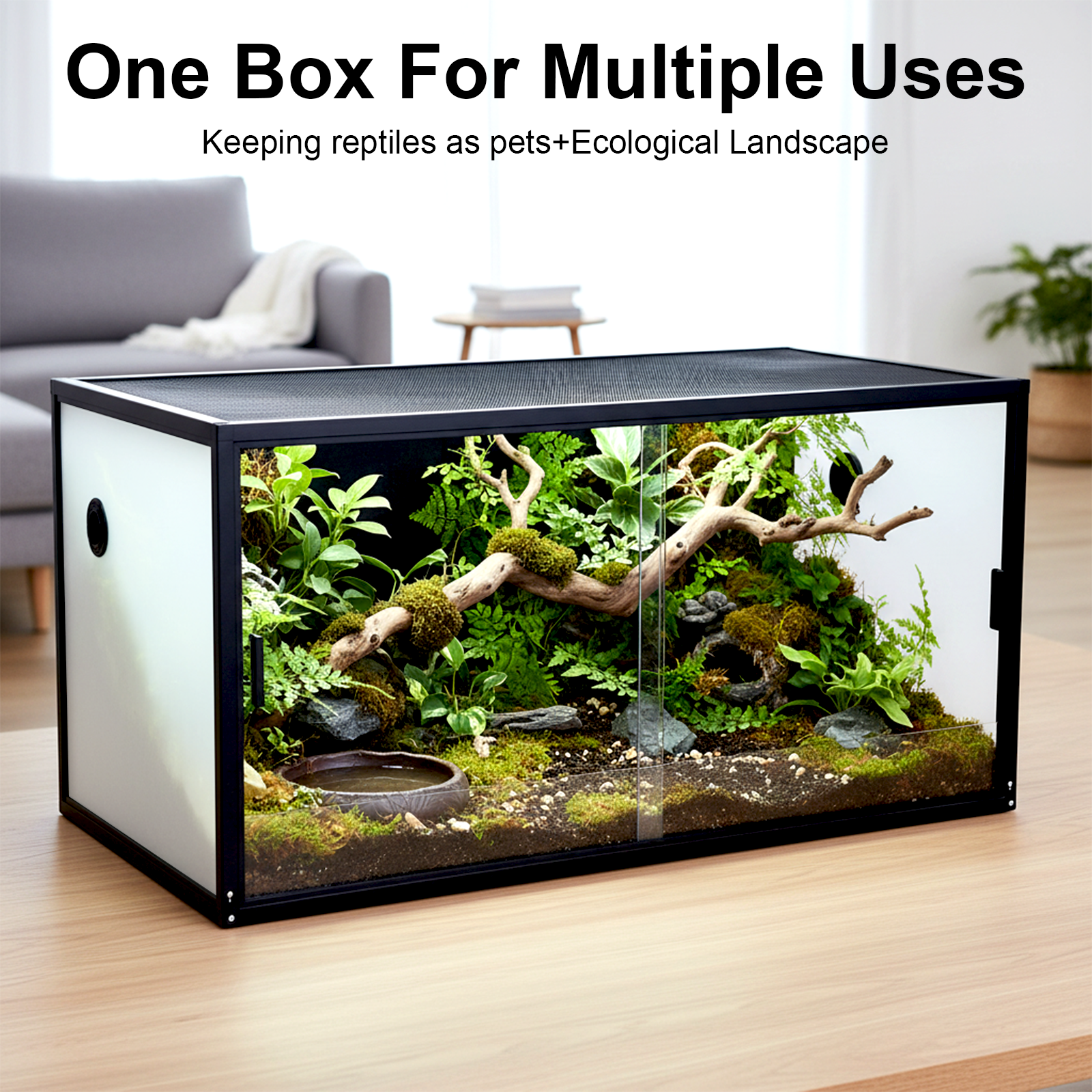 120 Gallon Bearded Dragon Tank - Screen Top Mesh ulasan dan harga