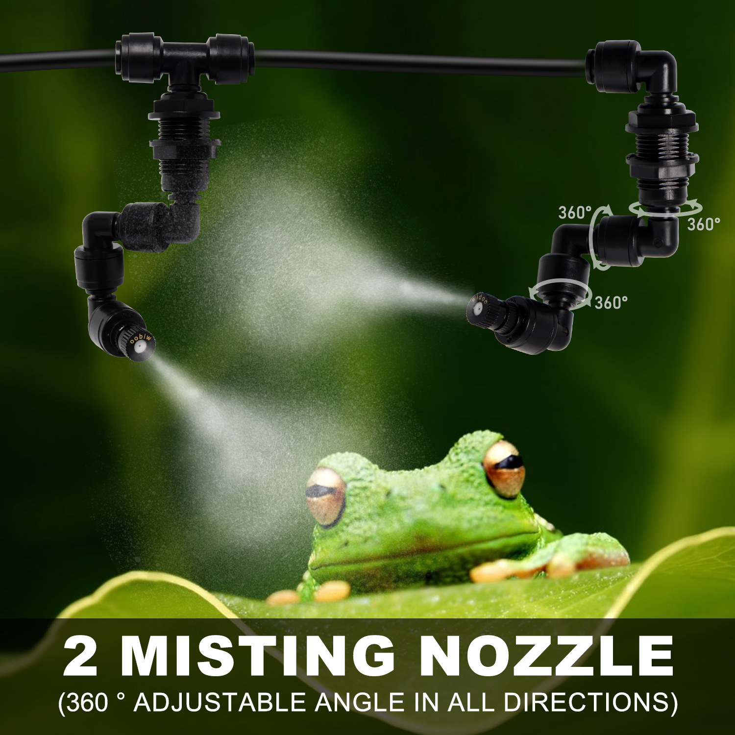 Automatic Reptile Spray System - Terrarium Fogger Ultrasonic ulasan dan harga