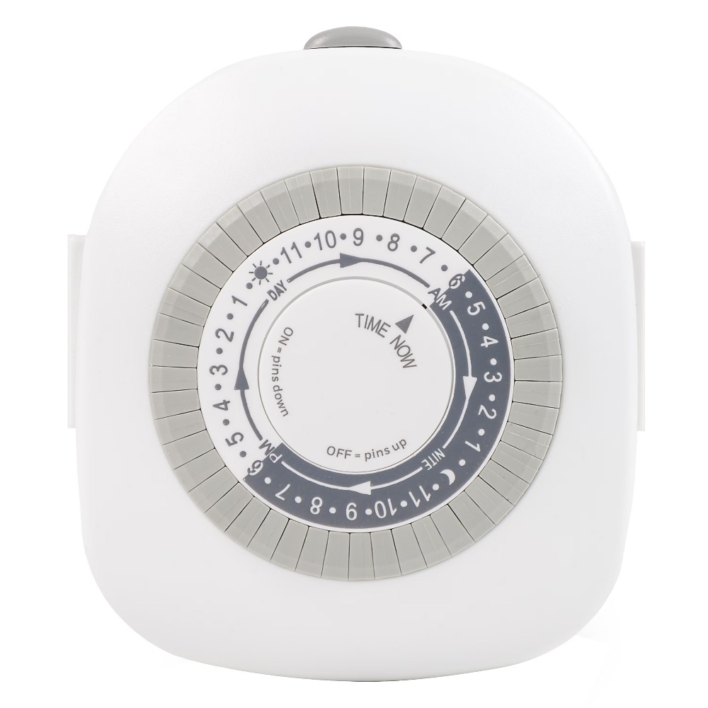 Indoor Heavy Duty Analog Timer - Timer Dual Outlet ulasan dan harga