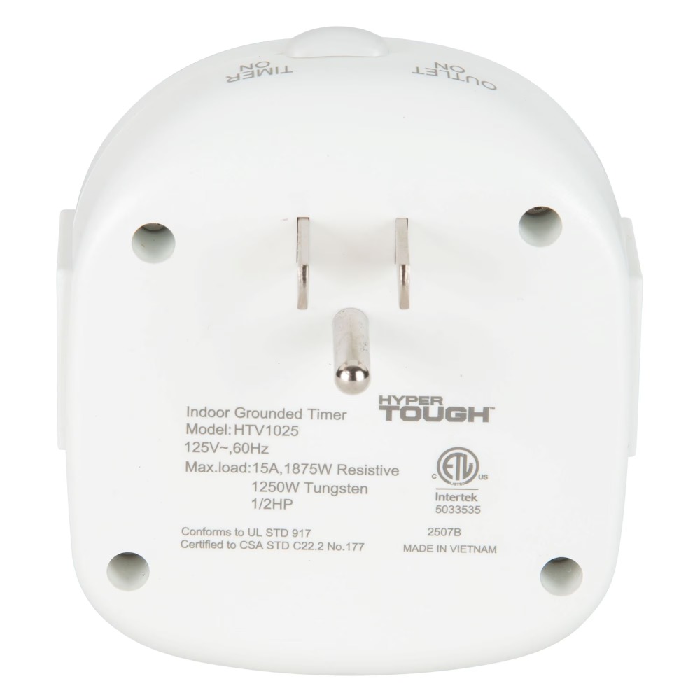 Indoor Heavy Duty Analog Timer - Timer Dual Outlet ulasan dan harga