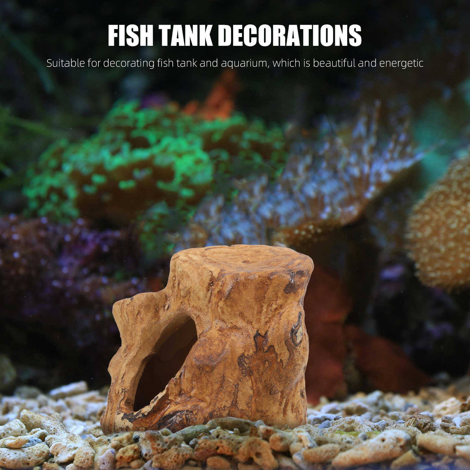 Natural-Looking Ceramic Fish T - Hide Cave Ceramic ulasan dan harga