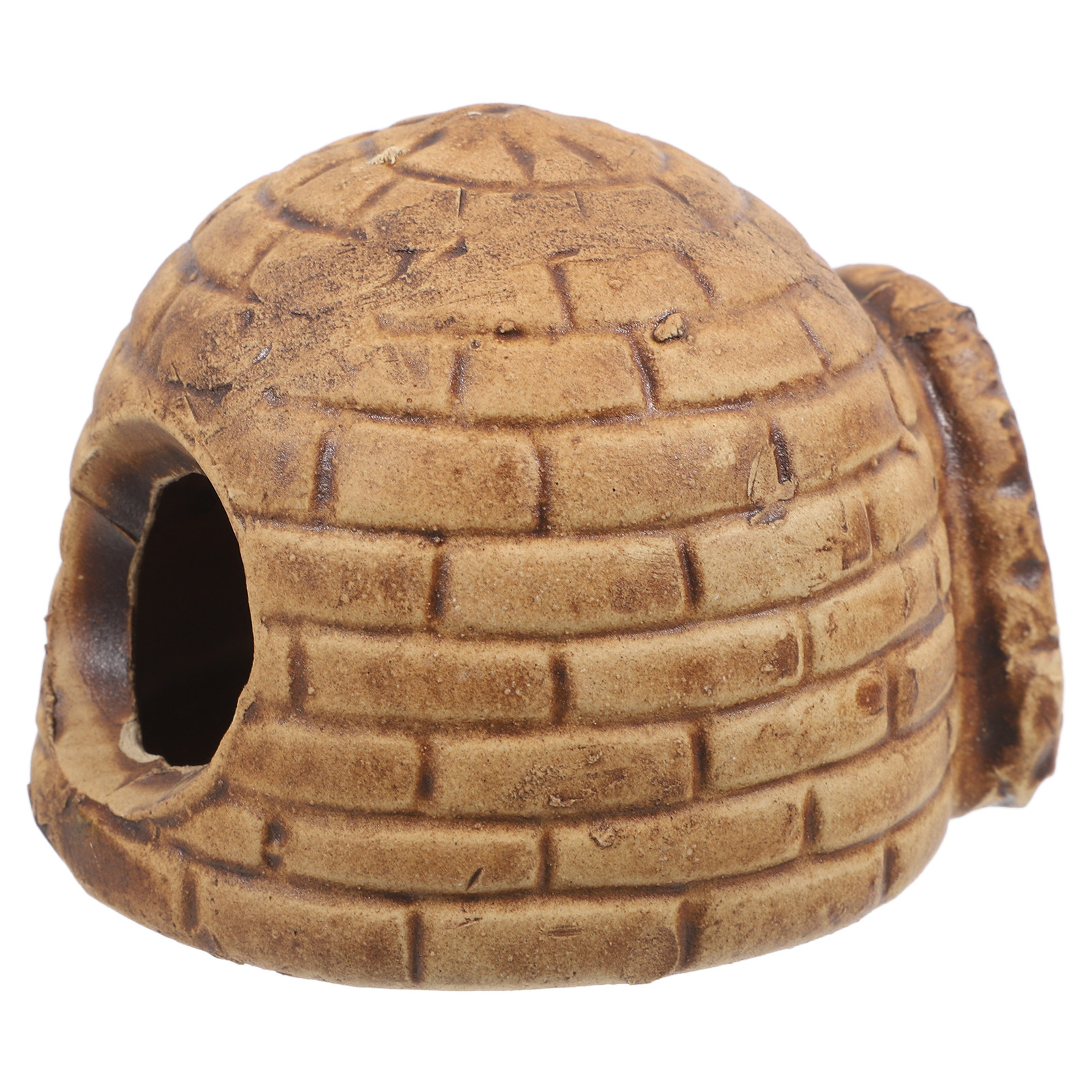 Ceramic Pleco Caves Aquarium F - Hide Cave Ceramic ulasan dan harga